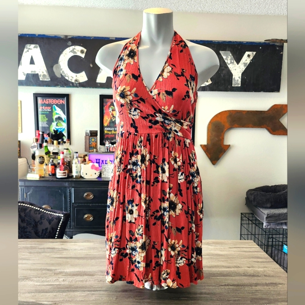 Xhilaration Pink Floral Dress